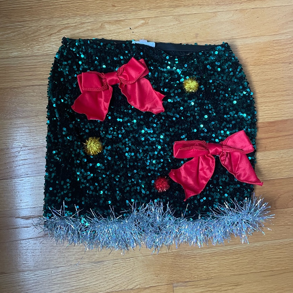 Love on a hanger ‘ugly’ Christmas skirt